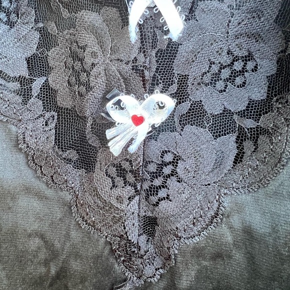 Vintage figurfit black bodysuit Teddy lingerie black size large - Picture 7 of 10